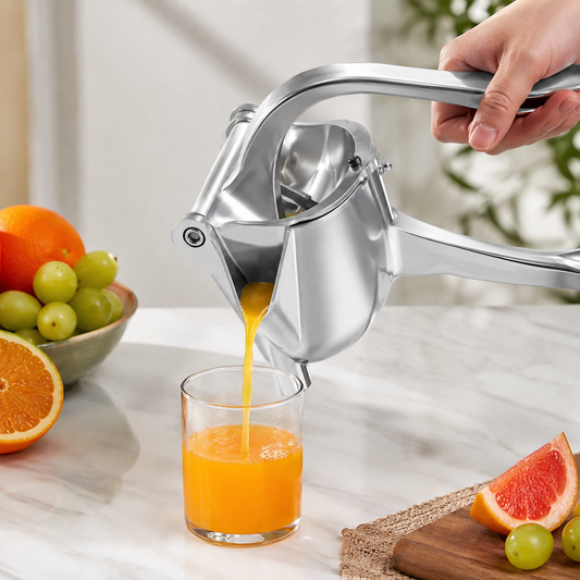 Manual Juicer, Fruit Juice Squeezer, Detachable Heavy Duty Citrus
