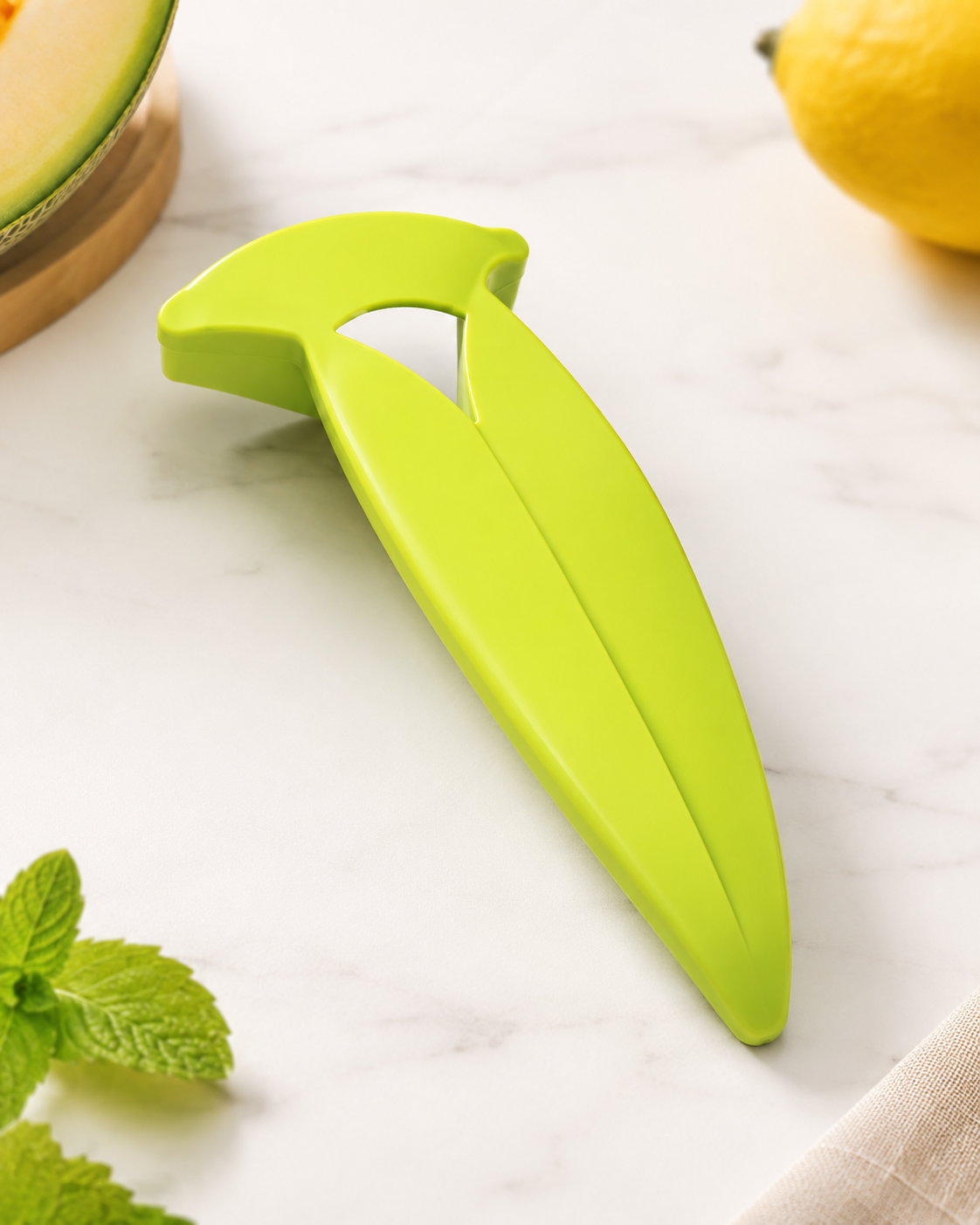 Melon Slicer Tool Kitchen Tool for Melons Melon Cube Cutter Melon