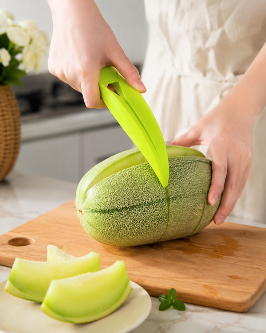 Melon Slicer Tool Kitchen Tool for Melons Melon Cube Cutter Melon